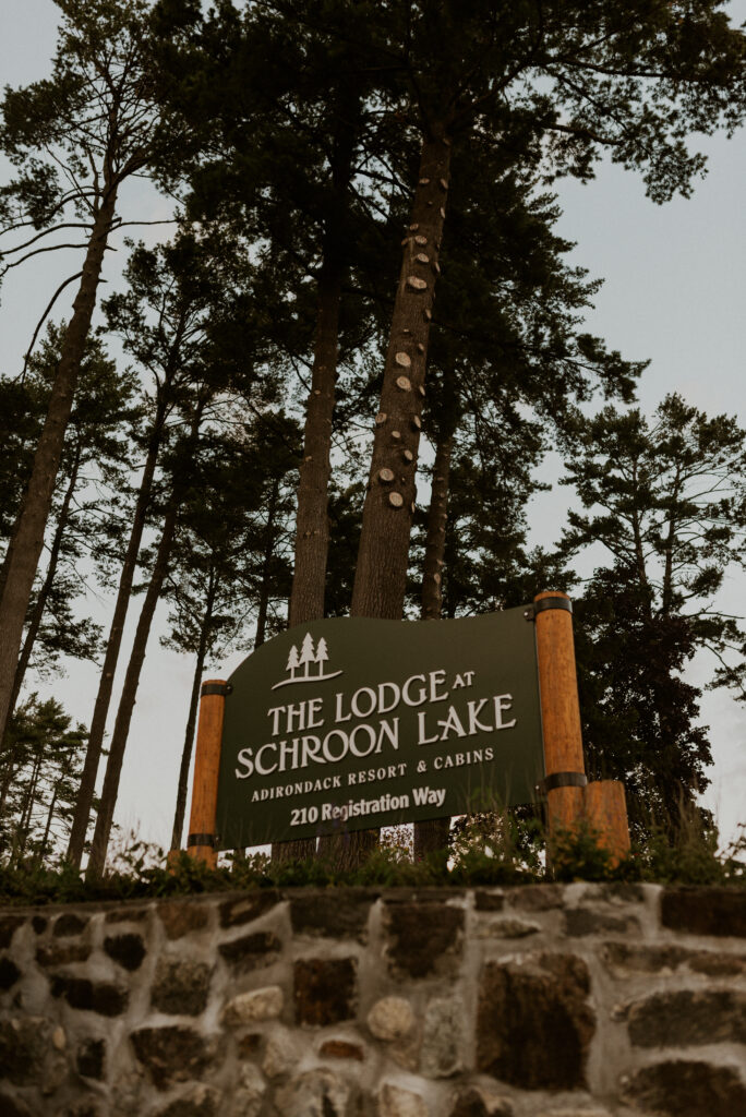 Lodge at Schroon Lake Wedding